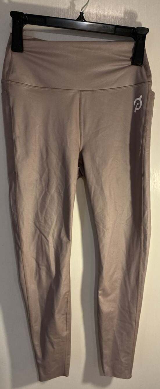Peloton Cadent Pocket Legging Size M Shimmer Glaze Brown High Rise